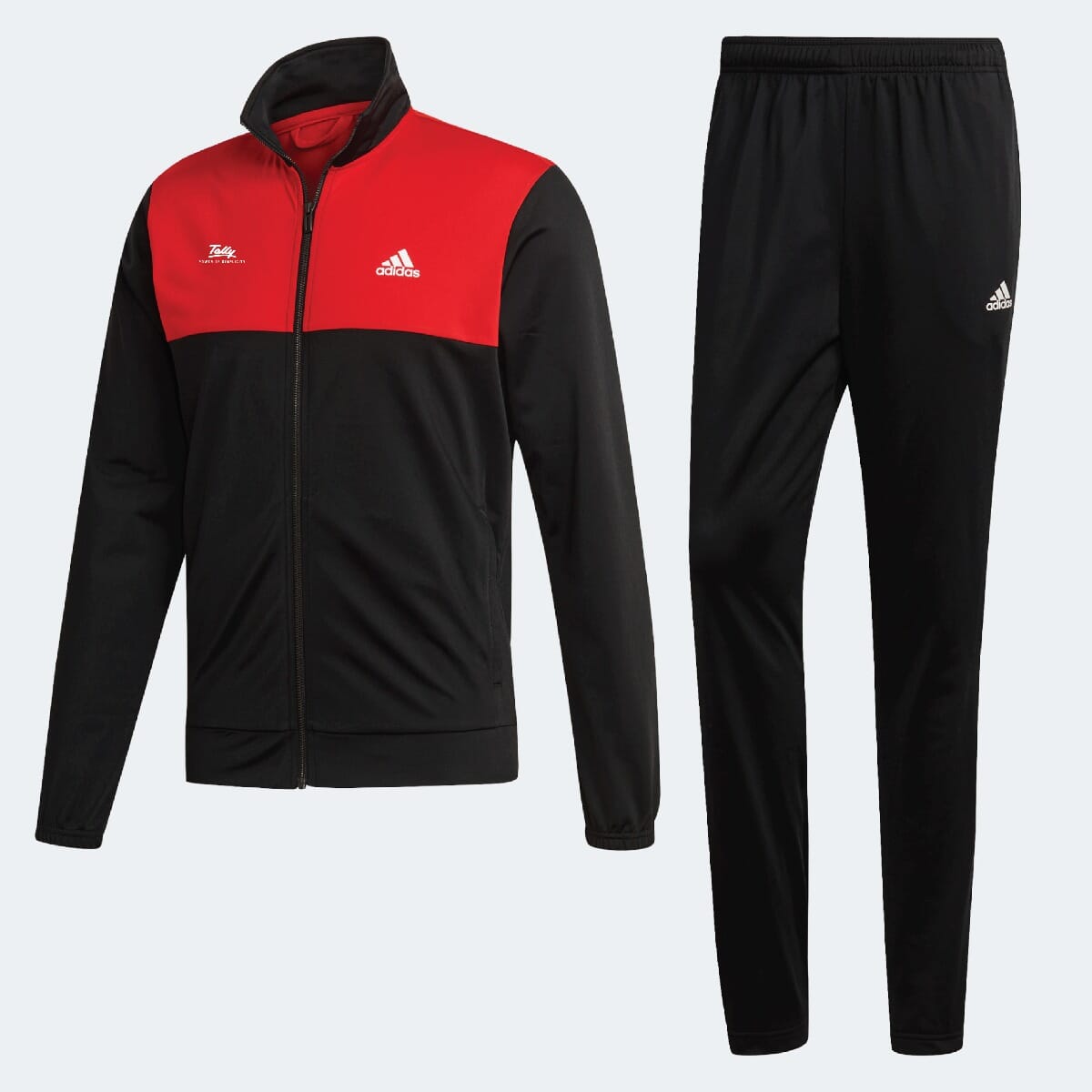 Adidas Men's Tracksuit Black with Red